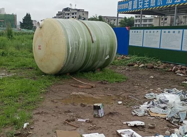 潍坊遂宁船山区10立方玻璃钢化粪池项目